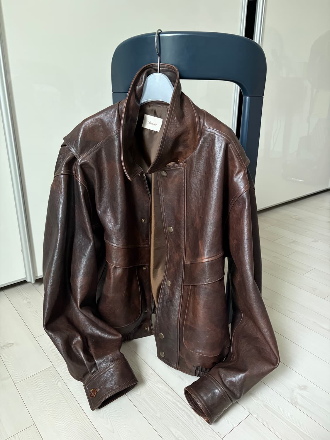 리본빛 ribbonbit Calm 레더자켓 상품이미지6