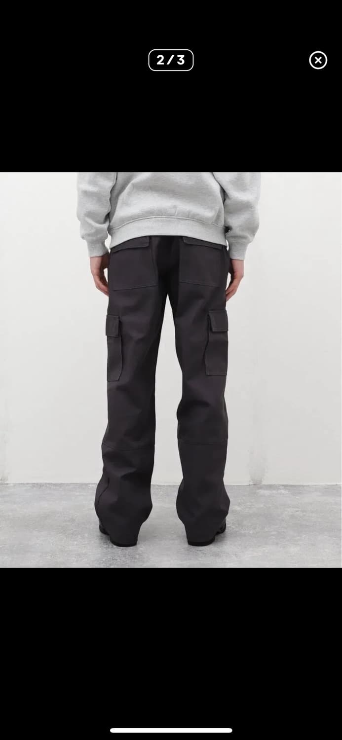 Gr10k 크롭만 팬츠 klopman shank pants 상품이미지2