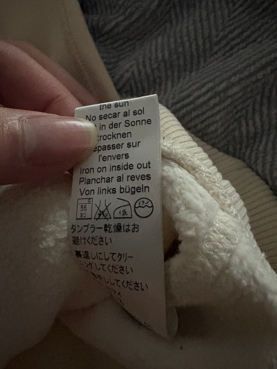 Kenzo white sweatshirt, size L 상품이미지4