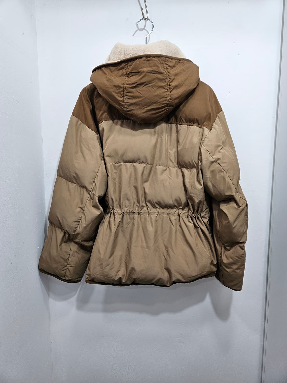 22.FW 플라스틱아일랜드 뽀글이 안감 폴리 패딩 S 상품이미지9