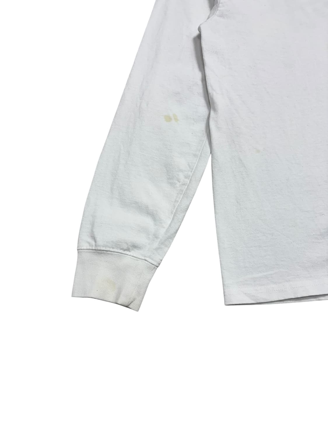 스투시 베이직 스투시 롱슬리브 티셔츠 화이트 상품이미지4