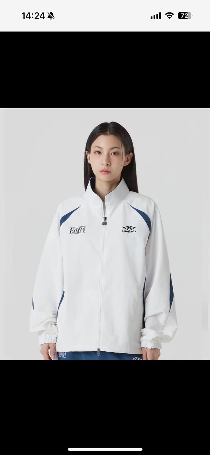 엄브로 아이보리 바람막이 상품이미지1