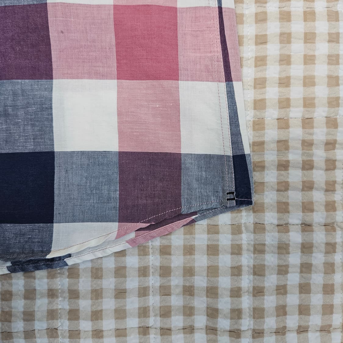 올젠 린넨 반소매 셔츠 남자100 상품이미지4