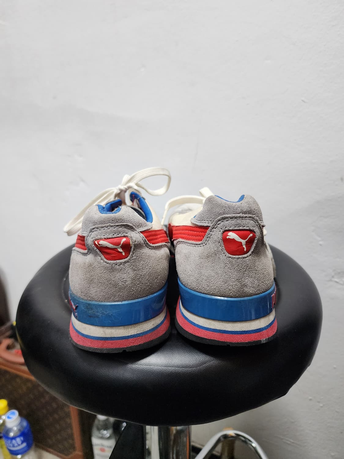 퓨마 TX-3 건담배색 스웨이드 운동화 상품이미지3