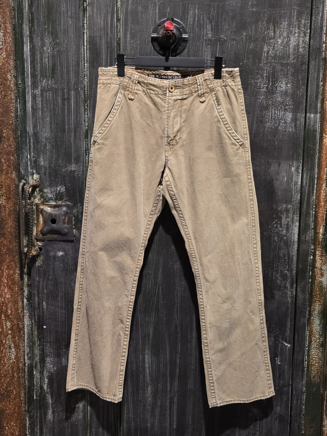 Levi's Relaxed Straight Cotton Pants 상품이미지1