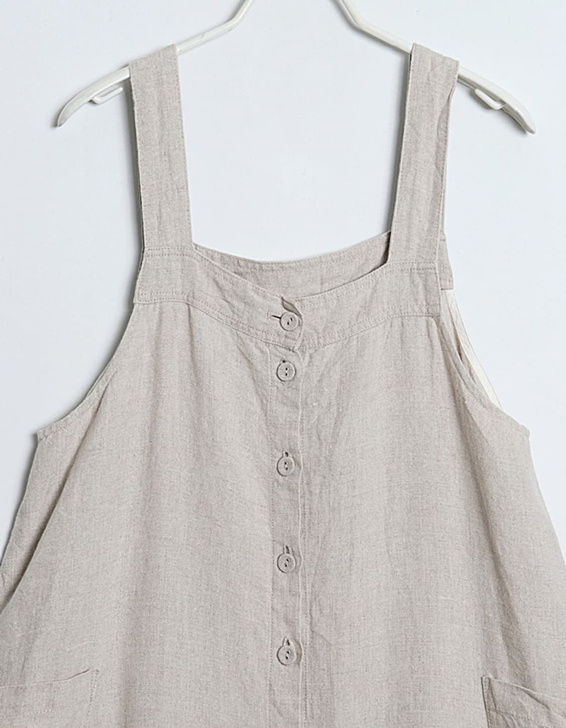 ELLIFE Linen Jumper Skirt 상품이미지2