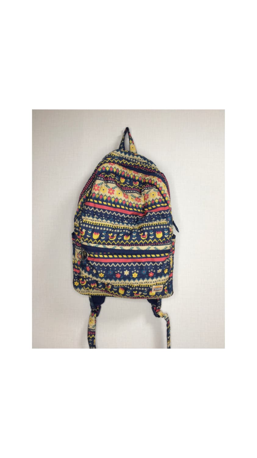 빈티지 플라워 모리걸 패티드 백팩 상품이미지1