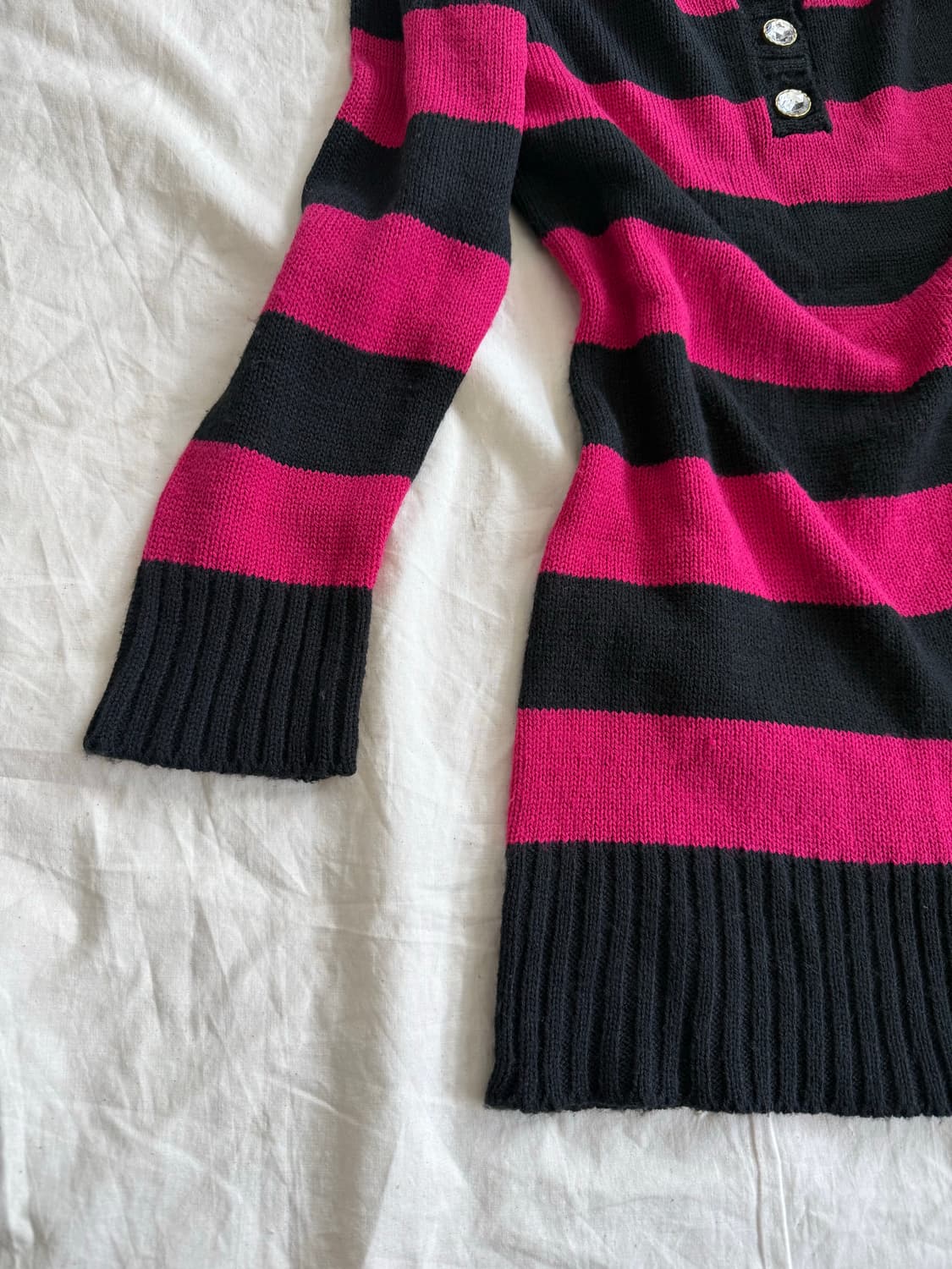 나나 펑크 캐캐체 니트 미니원피스 상품이미지2