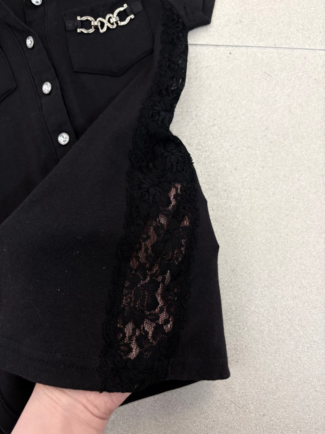 사이드 레이스 버클링 카라반팔 상품이미지2