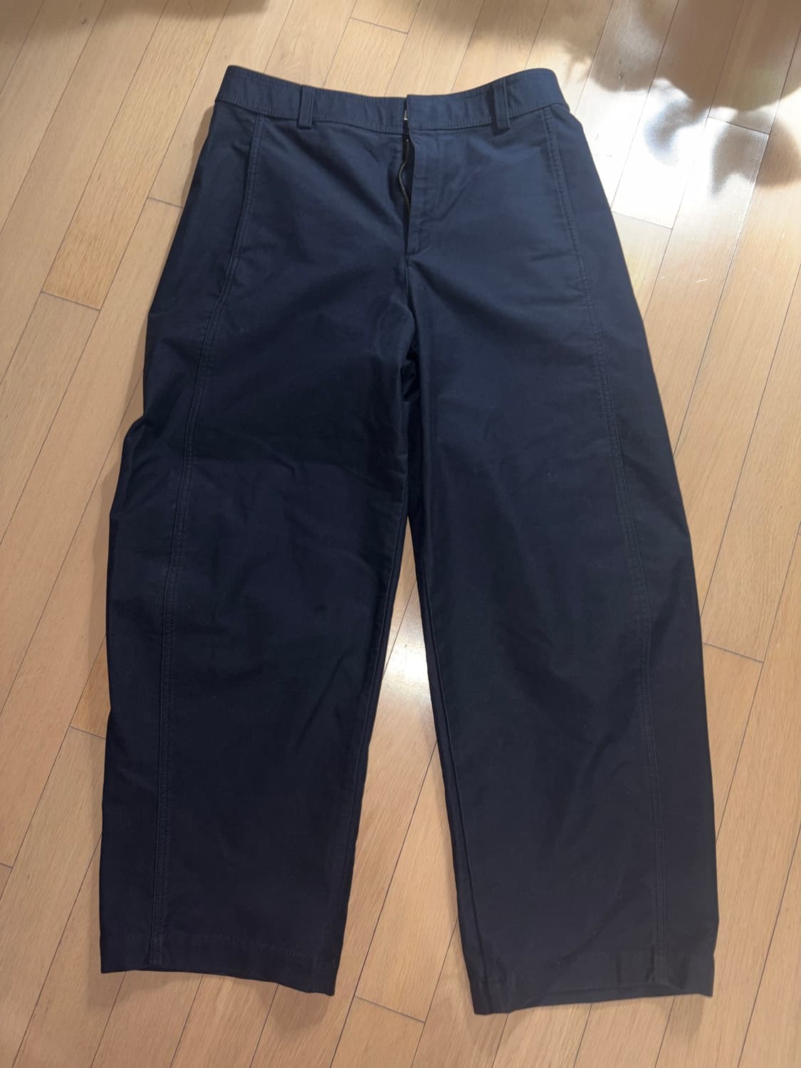 유니클로 저지배럴레그팬츠 (Navy) 상품이미지2