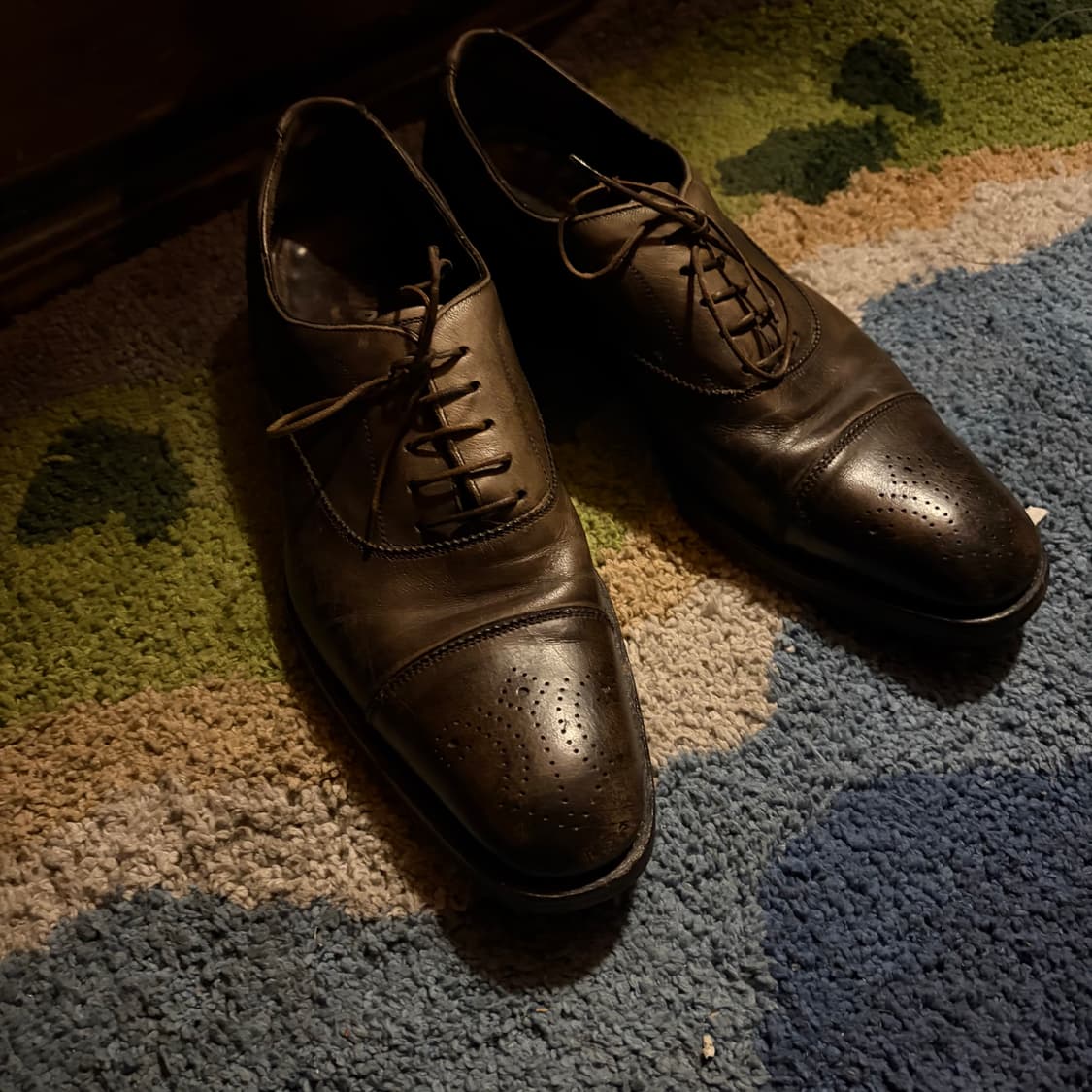 FERRAGAMO CAP-TOE BROGUE OXFORD 265 상품이미지6