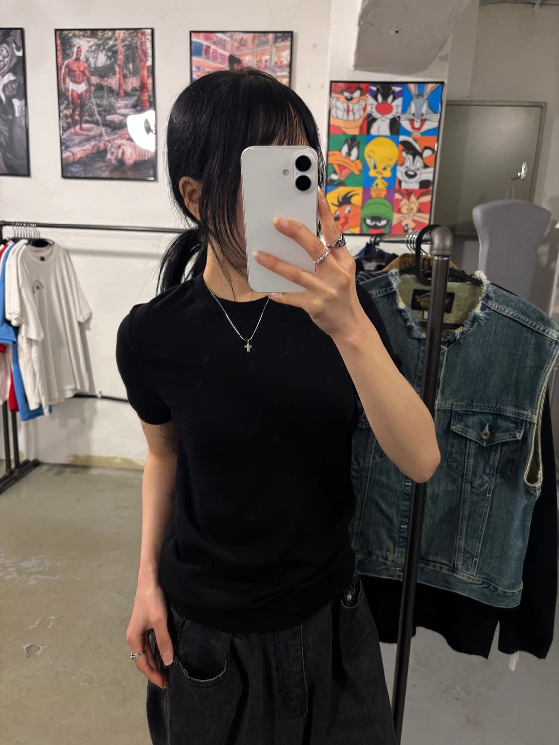 몽클레르 반팔 니트 상품이미지1