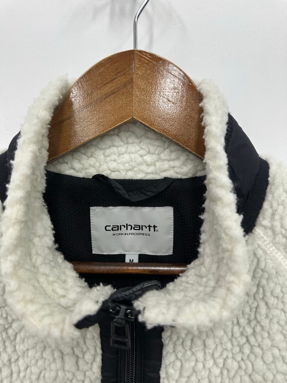 칼하트 아이보리 뽀글이 플리스 상품이미지2