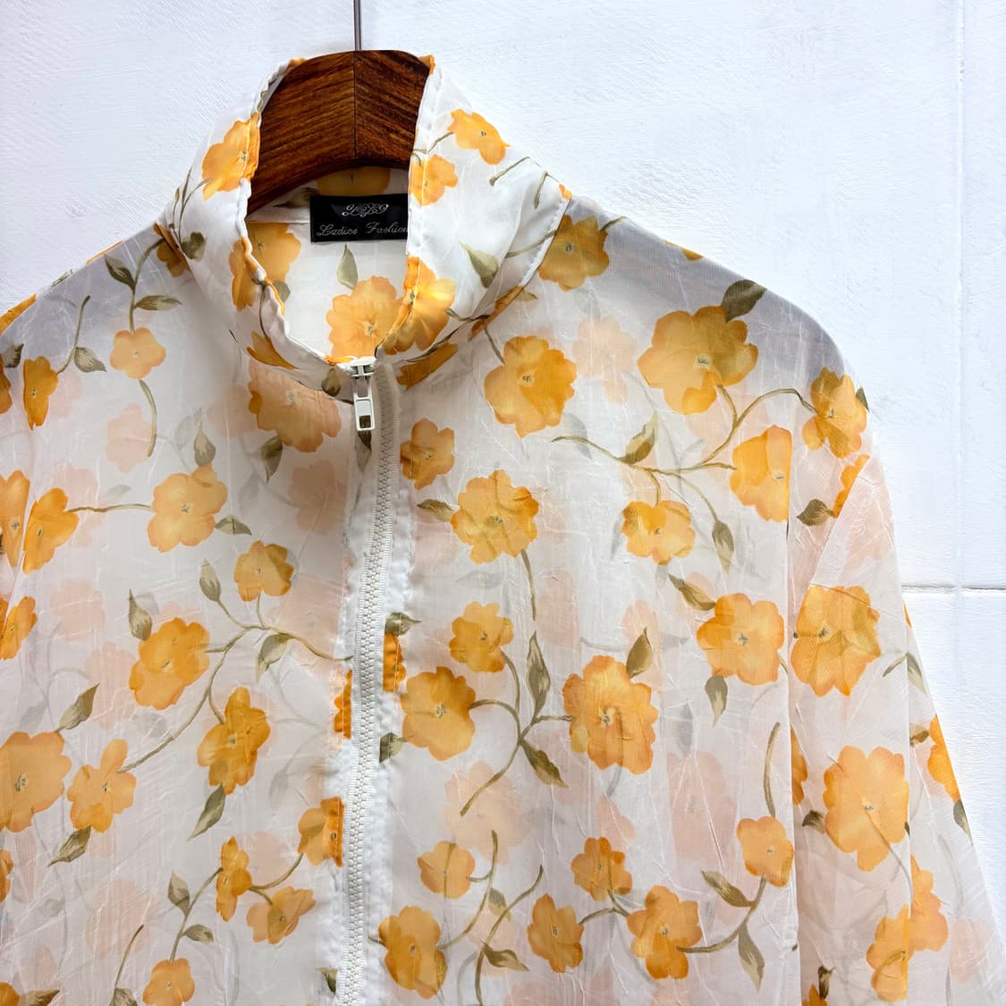 시스루 플라워 크리즈 모리걸 점퍼 아우터 JPN 상품이미지2