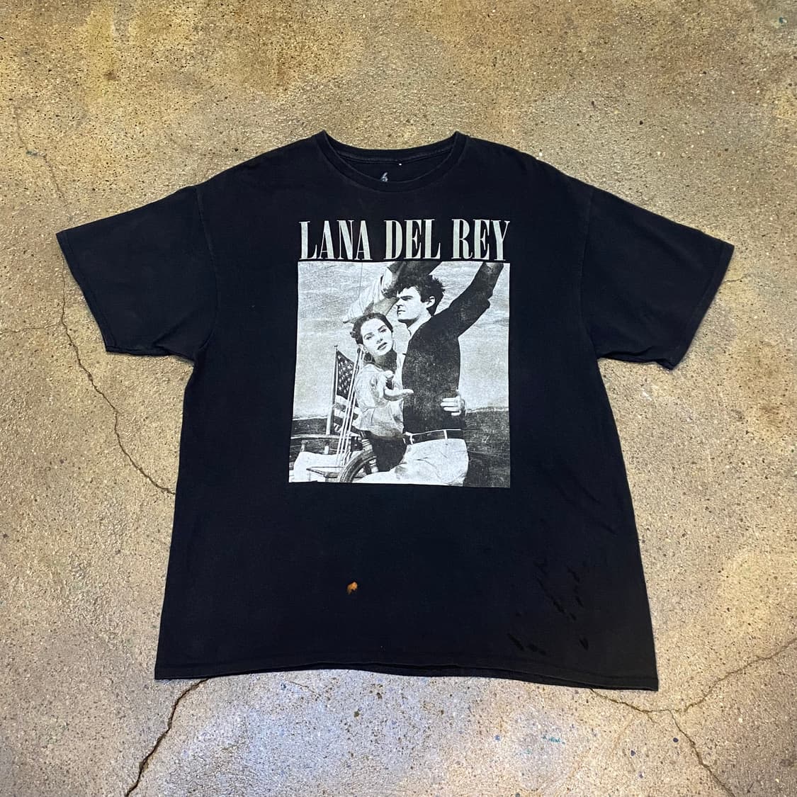 레어) 미국 빈티지 라나델레이 공식 굿즈 반팔티 락티셔츠 상품이미지1