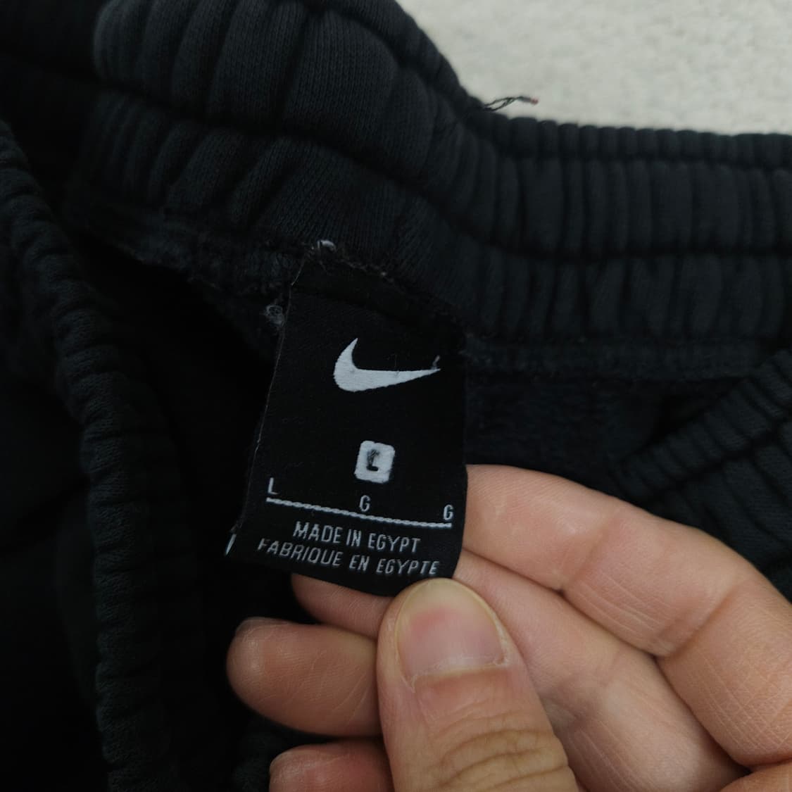 나이키 스우시 팬츠 90 블랙 상품이미지5