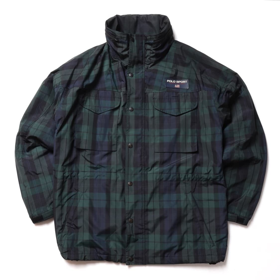 폴로 스포츠  Tartan Check Polyester Jacket  상품이미지2