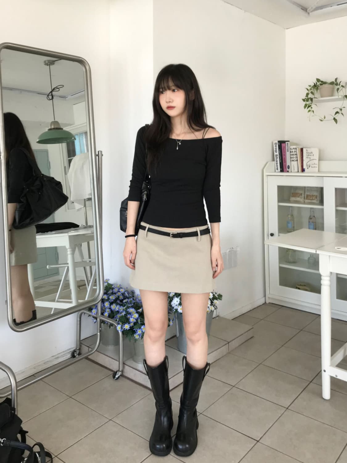 Black 7부 티셔츠 상품이미지3