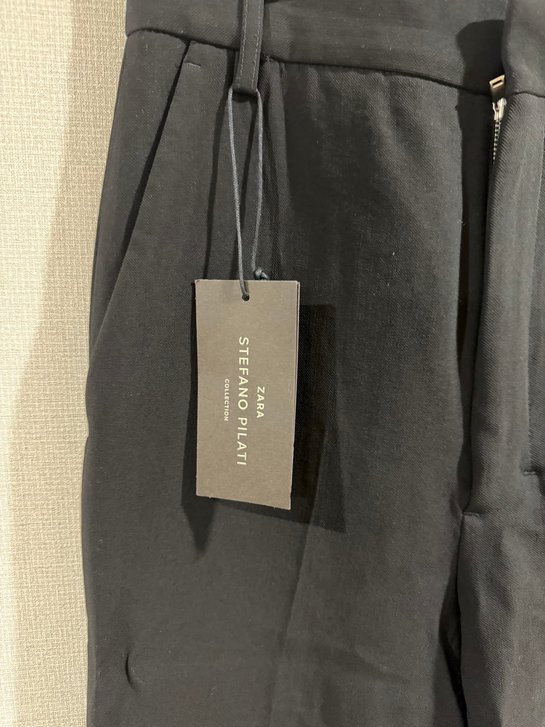 자라 x 스테파노 필라티 슬랙스 블랙  상품이미지4