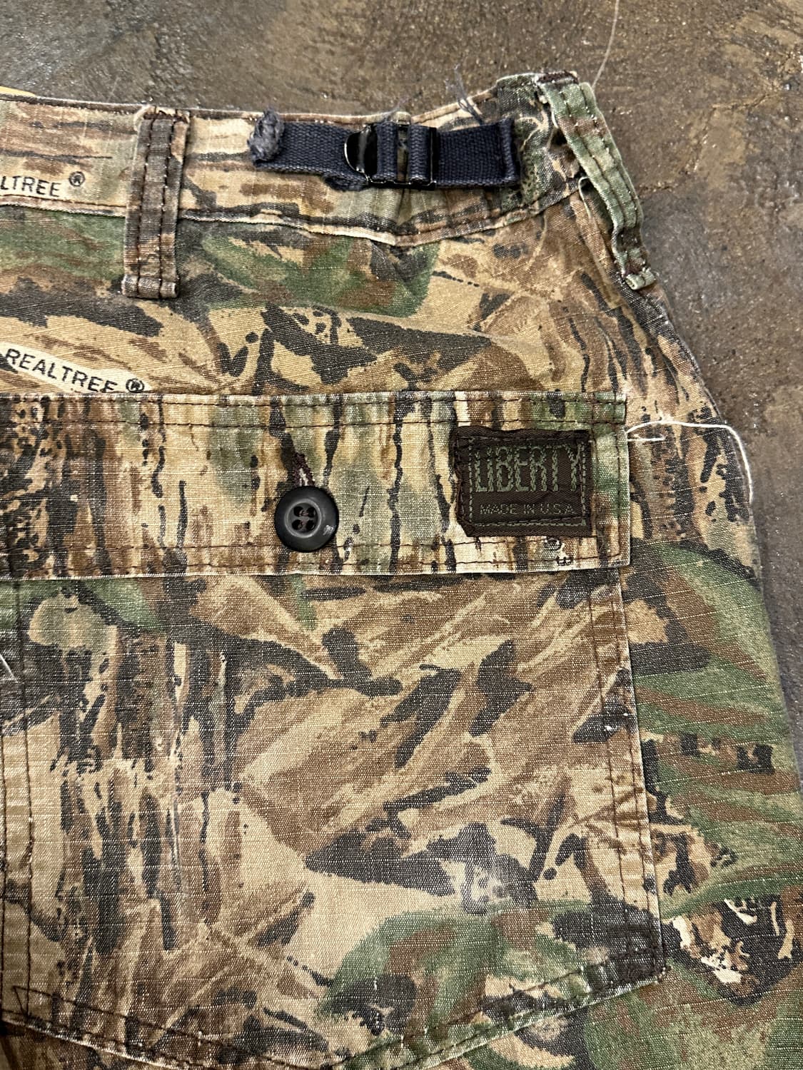 90s made in USA Liberty 리버티 리얼트리 카고팬츠 40 상품이미지7
