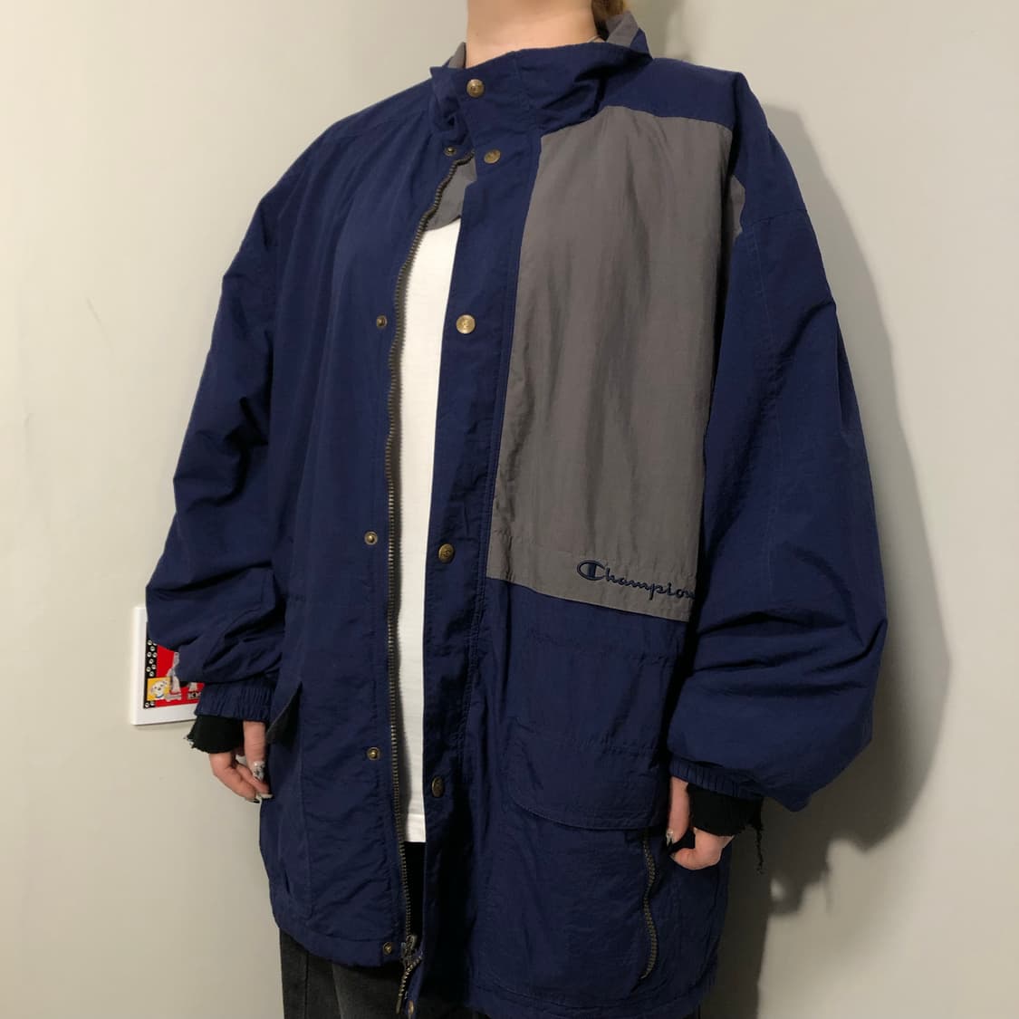 챔피언 일제 바람막이자켓  상품이미지2