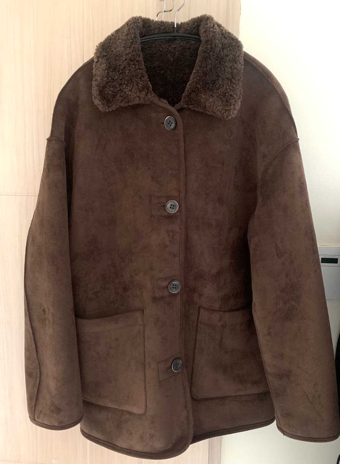 앤니즈 리버시블 시어링 자켓 Reversible shearling jac 상품이미지7