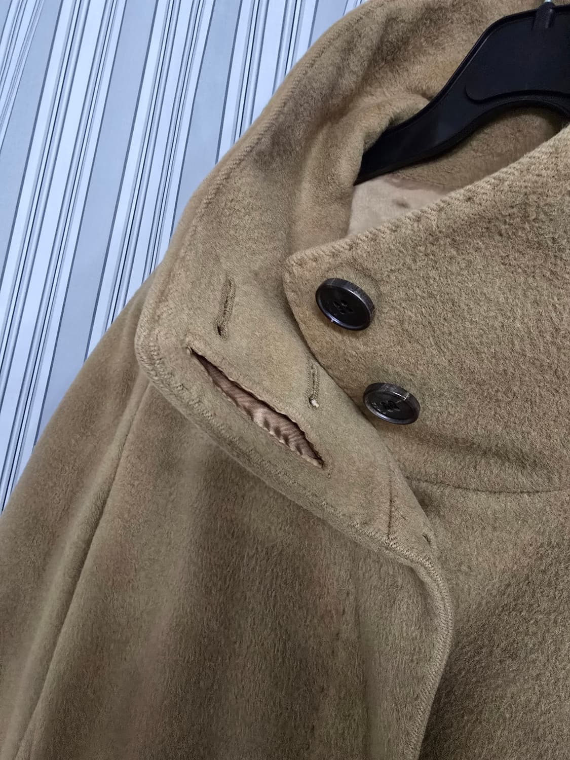 (82-94-160) [TIME] 타임 여성 하이넥 순모코트 상품이미지4