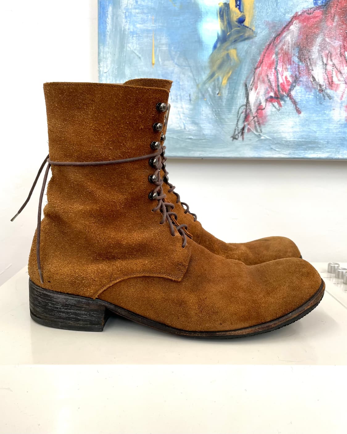 [265] 러프아웃 레더 부츠 상품이미지1