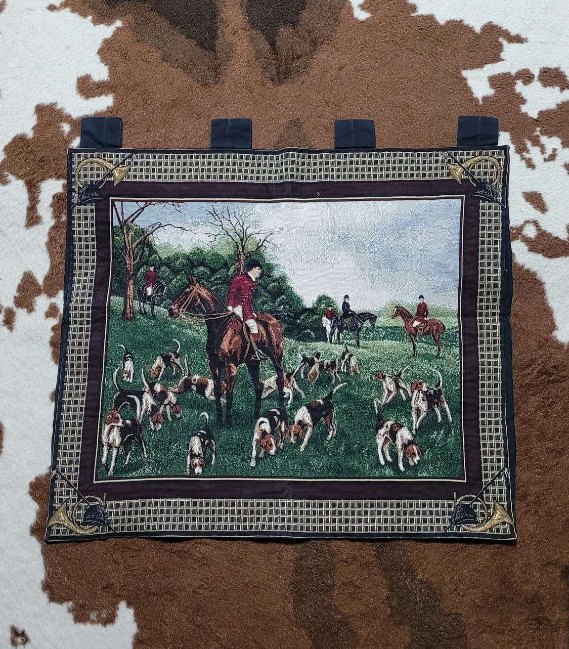 영국 헌팅 타피스트리 2 (71*62) 상품이미지1