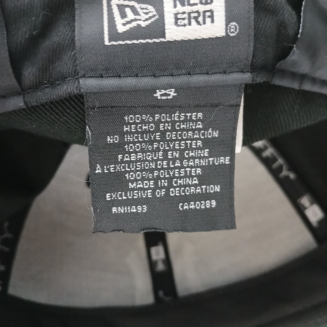 뉴에라 59FIFTY 양키스 캡 블랙 758, 60.6cm 상품이미지6