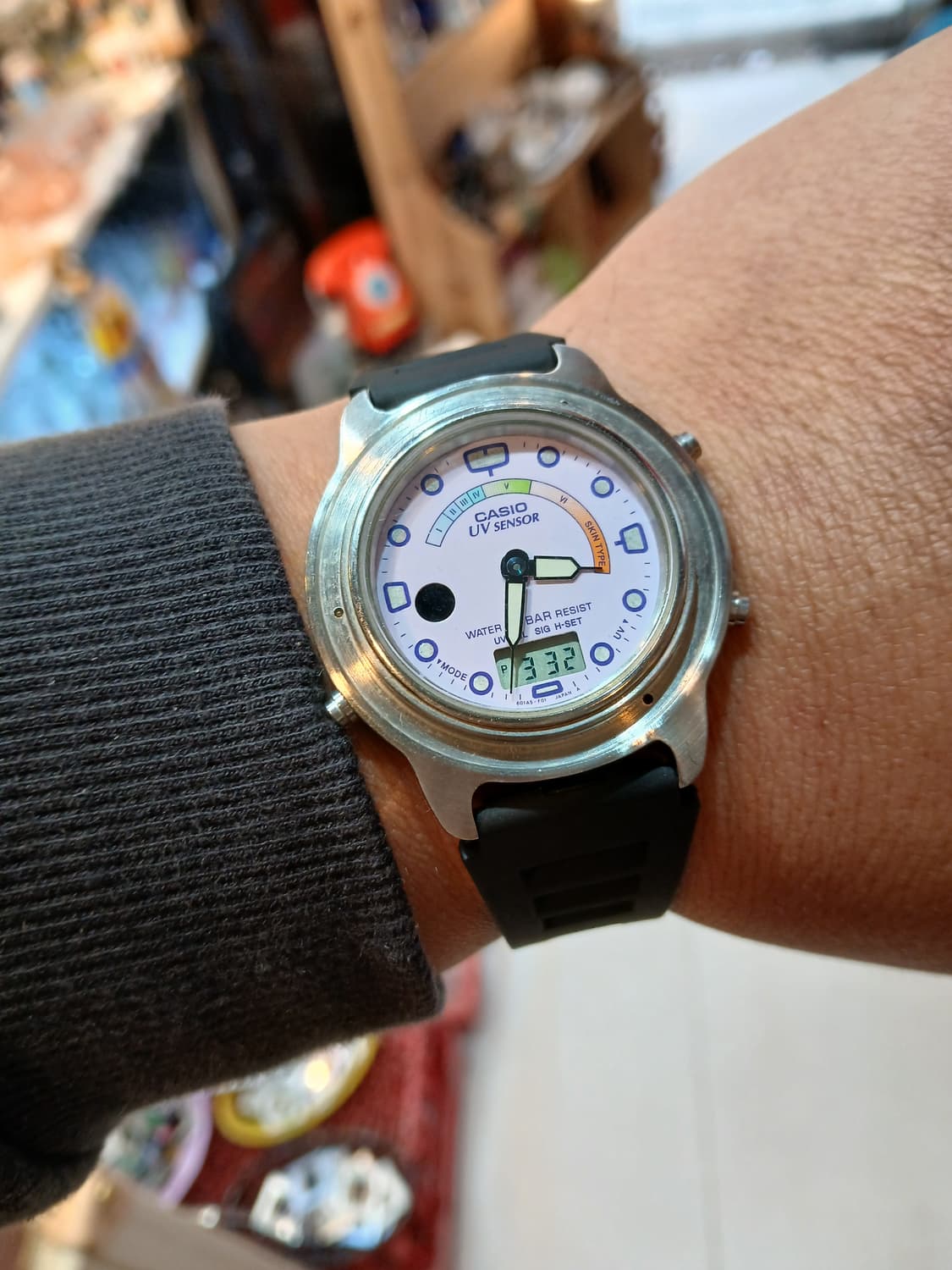 90s 빈티지 카이오 UV-700 쿼츠 시게 상품이미지1