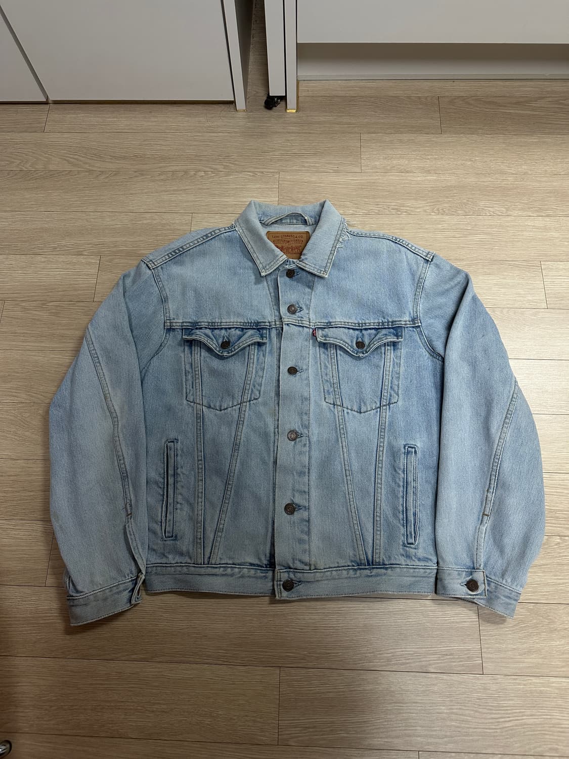 리바이스 3세대 연청 데님 자켓 (100~105) 상품이미지1