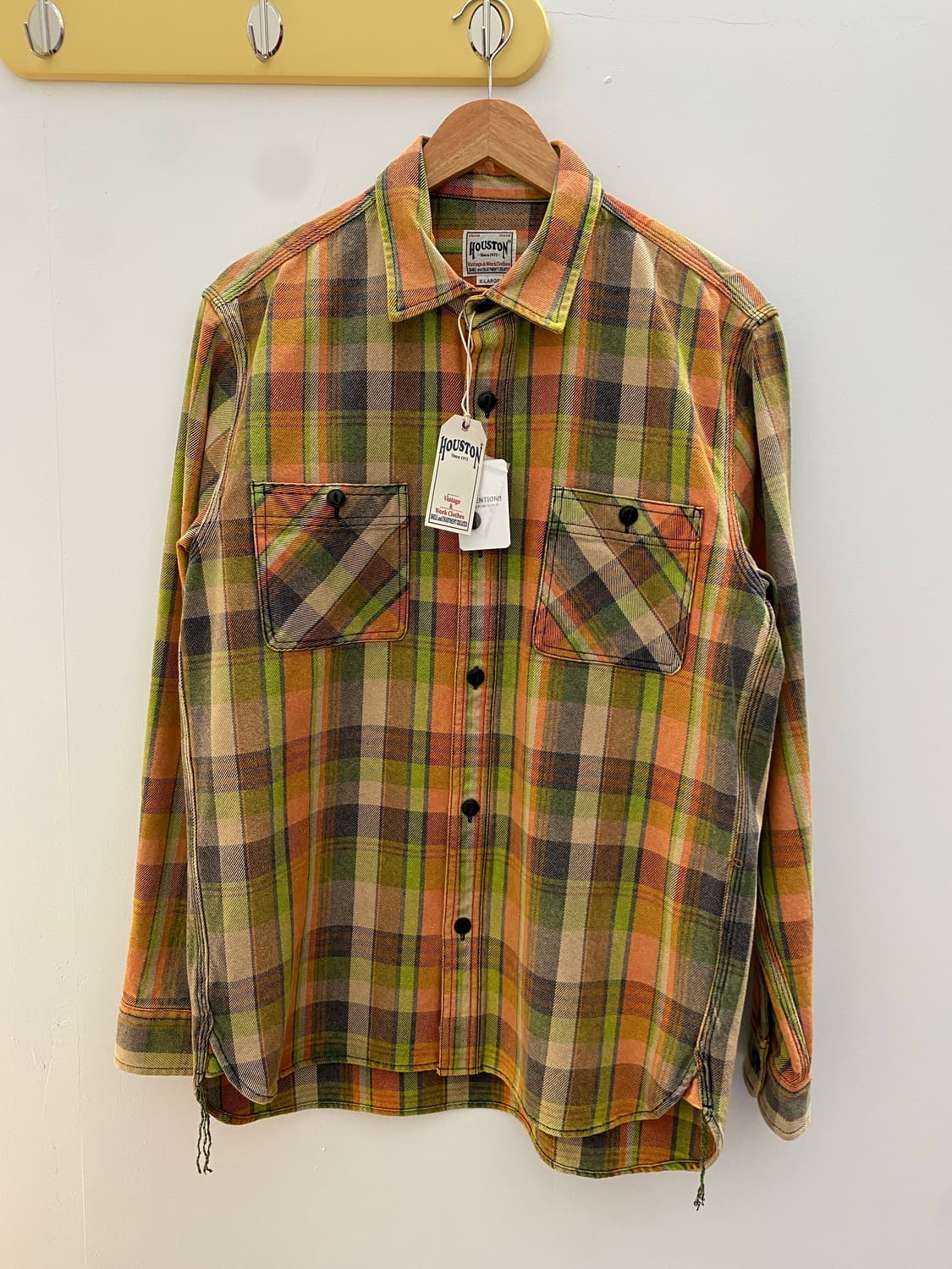 Houstonjapan vintage viyella shirt 상품이미지1