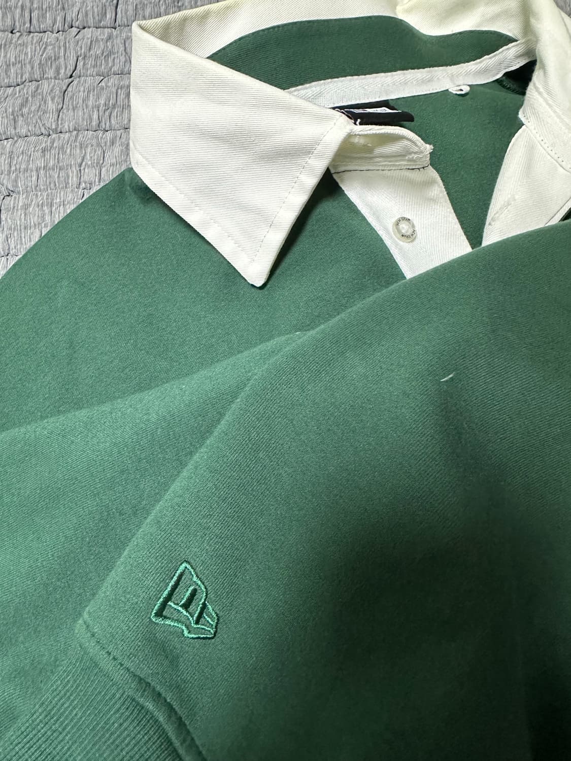 뉴에라 럭비티 그린 색상 2XL 상품이미지4