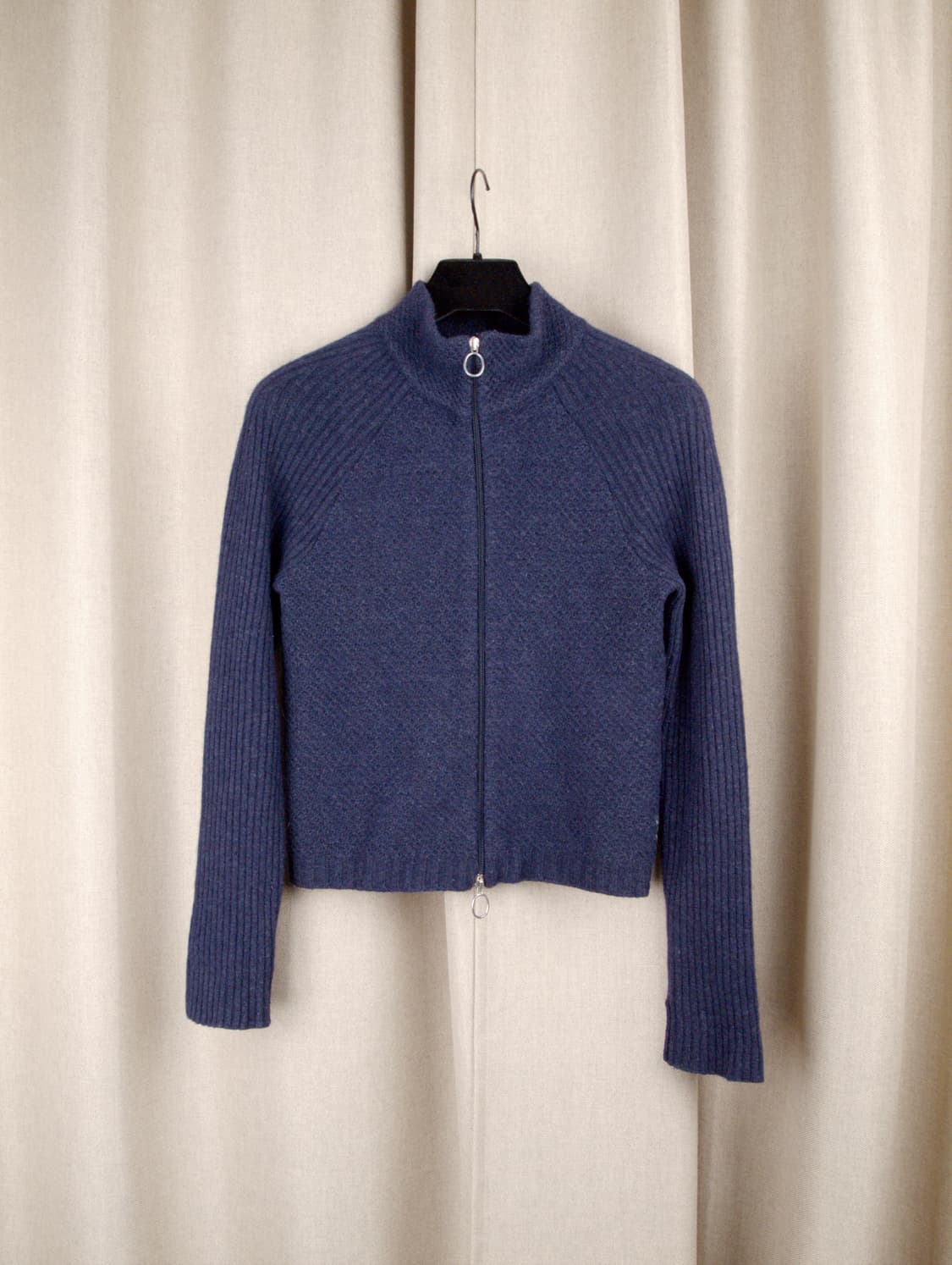 Wool 2 Way Zip-up Cardigan 상품이미지1