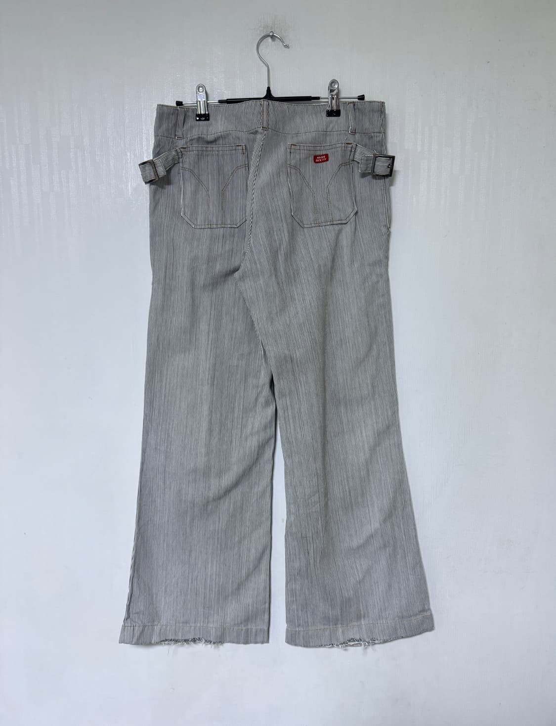 Miss sixty 스트라이프 플레어 팬츠 y2k 상품이미지2