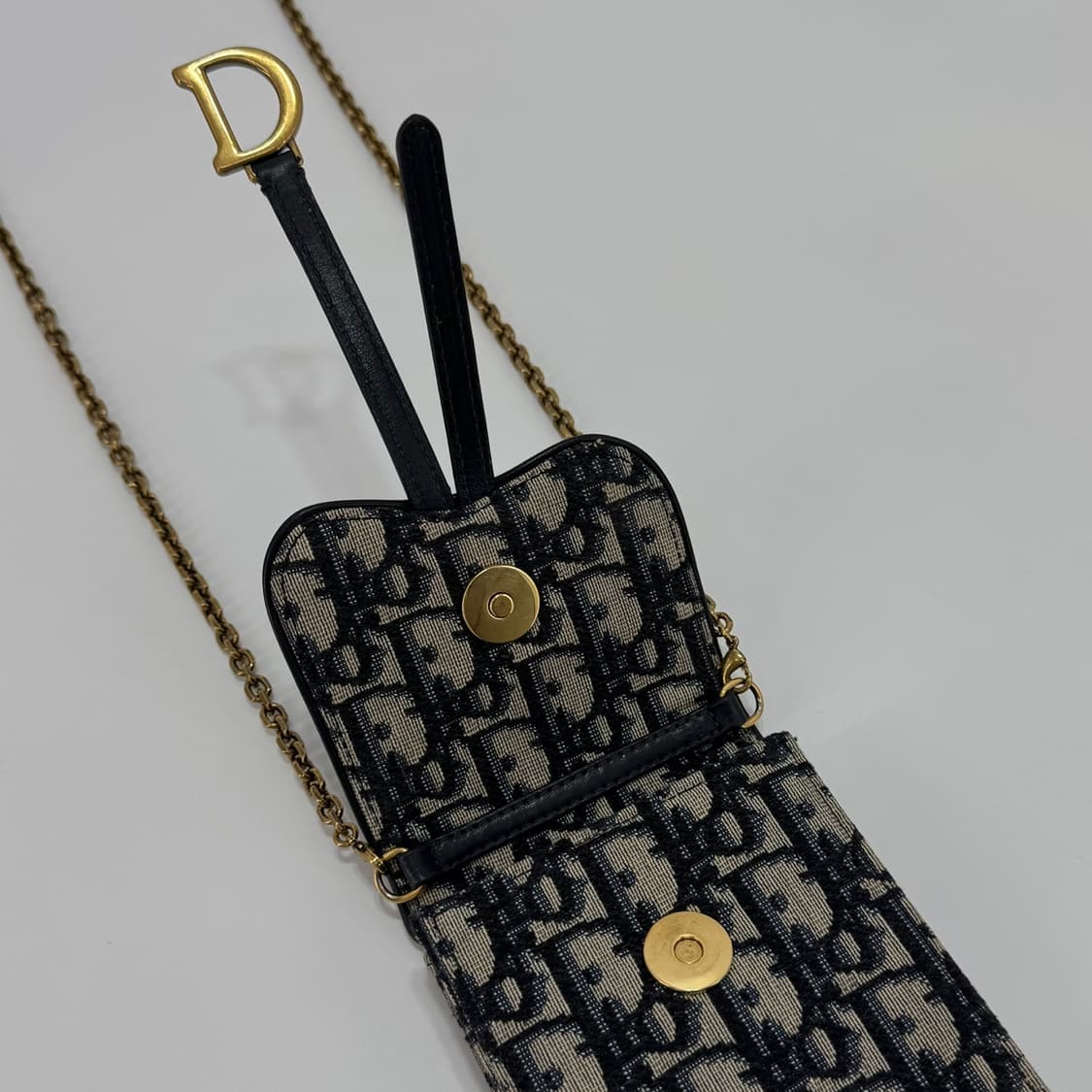디올 오블리크 체인 폰 홀더백 크로스백 (S5641CTZQ M928) 상품이미지7