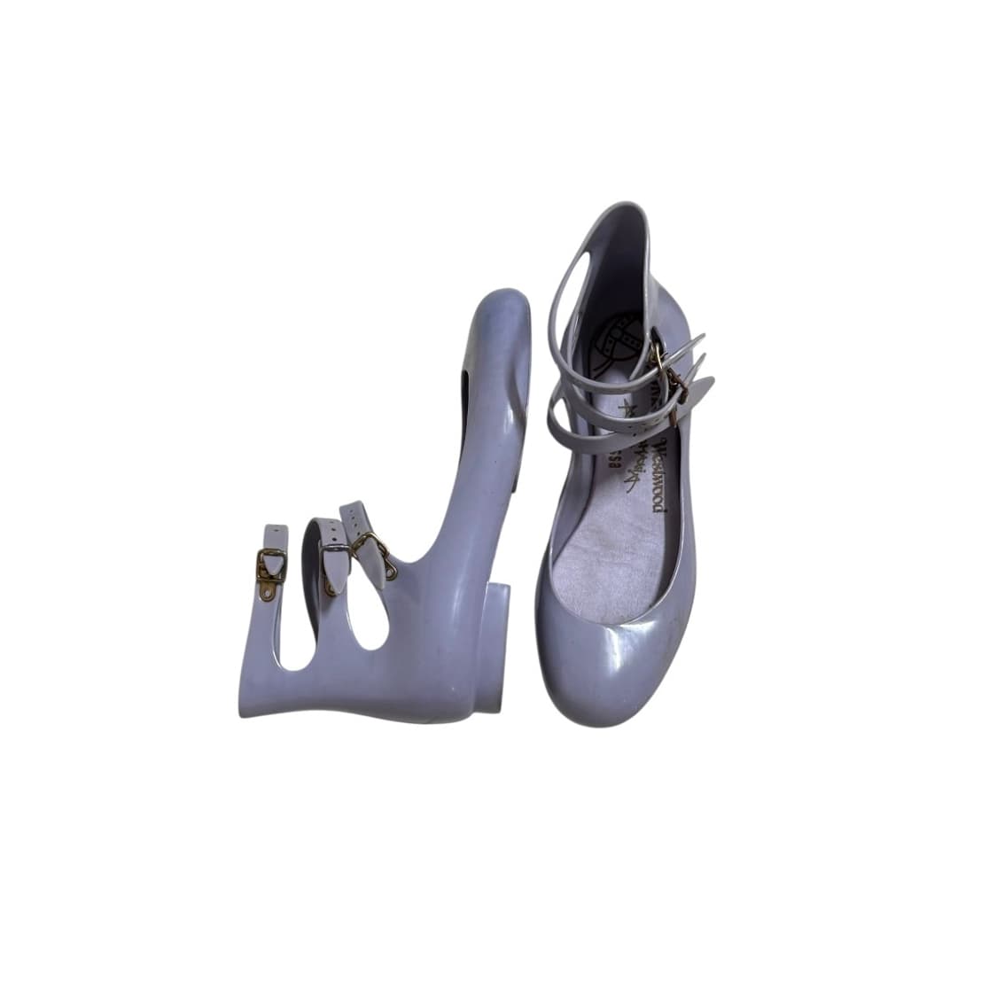 Vivienne WestwoodxMelissa 3-Strap 젤리플랫 상품이미지1