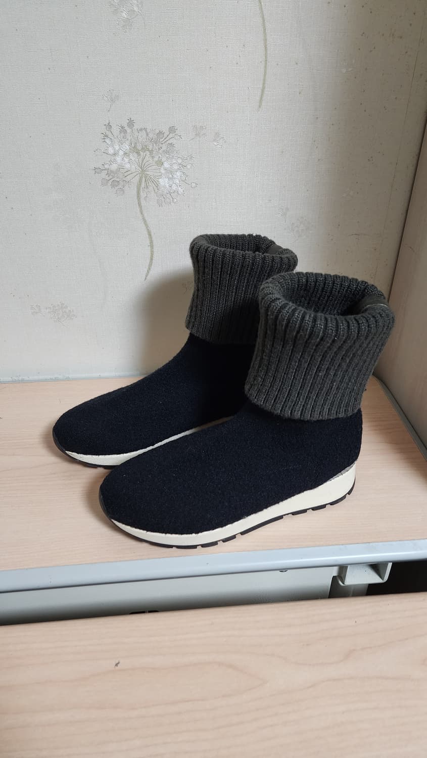 LEBEIGE 니트 삭스 부츠 상품이미지1