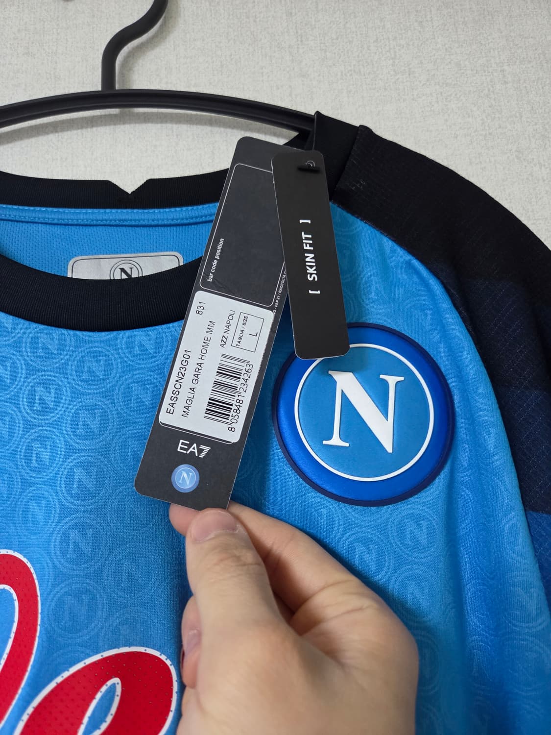 22-23 나폴리 어센틱 김민재 선수 마킹 유니폼 (우승시즌) 상품이미지2