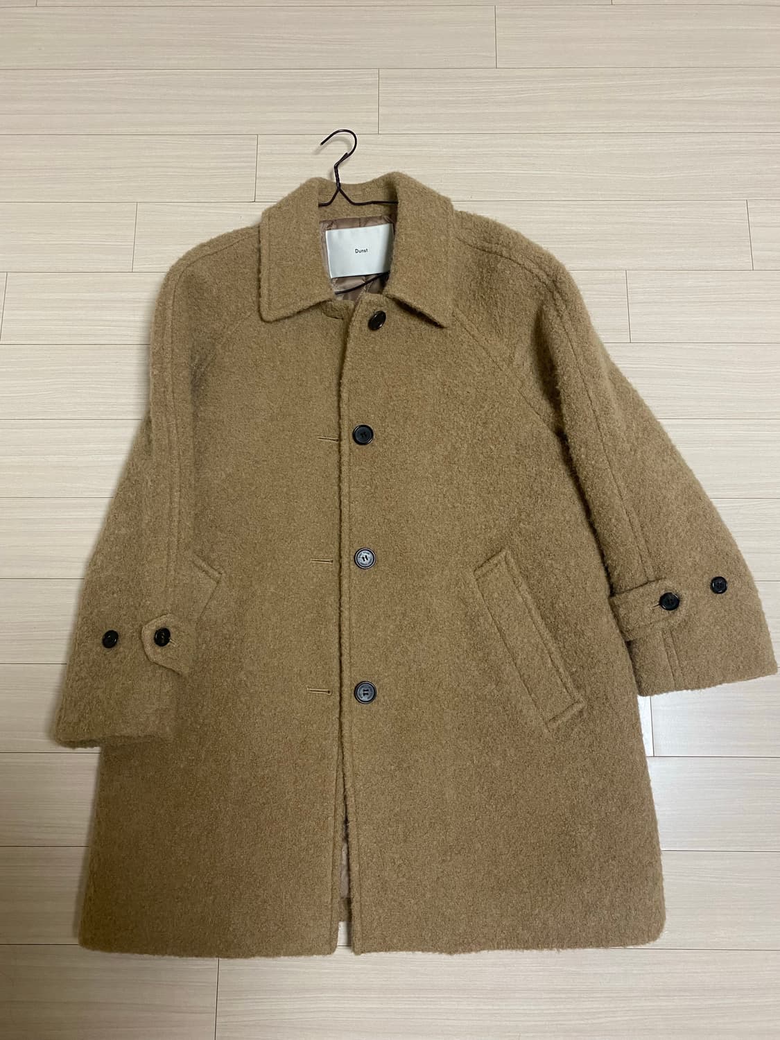 던스트 알파카 맥 코트(카멜) s 판매합니다 상품이미지2