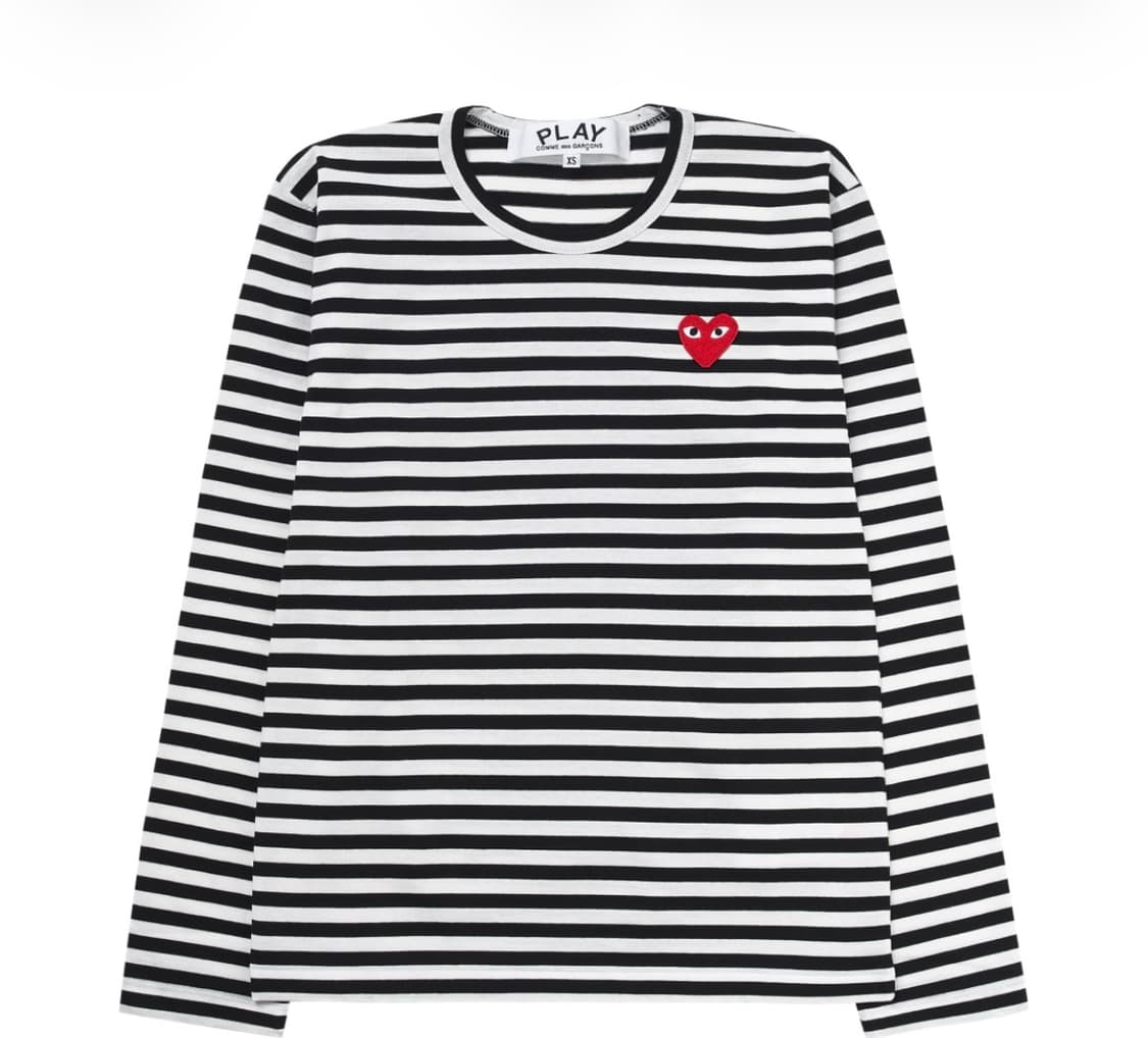 꼼데가르송 플레이 롱슬리브 s 상품이미지1