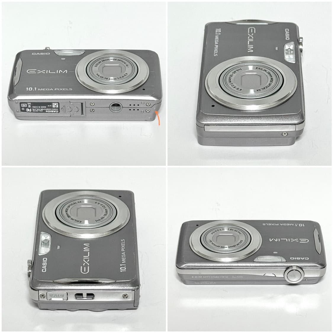 카시오 엑슬림 Z270 실버 빈티지디카 상품이미지4