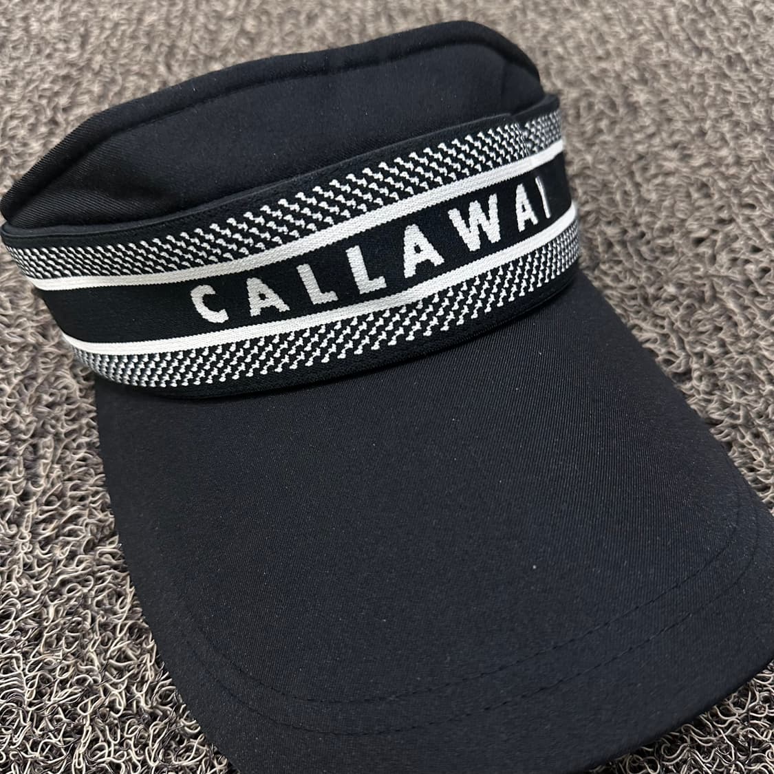 캘러웨이 블랙 썬캡 바이저 골프 모자 F 상품이미지3