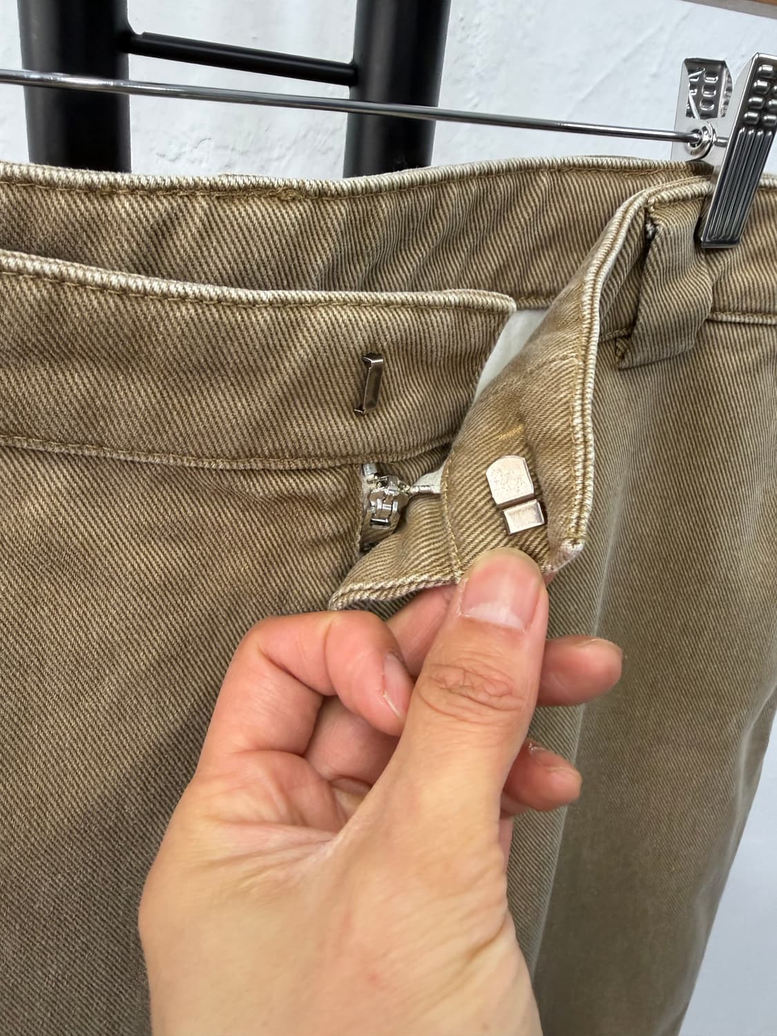 매장판정품) 아스페시 남성 면바지 48 상품이미지4