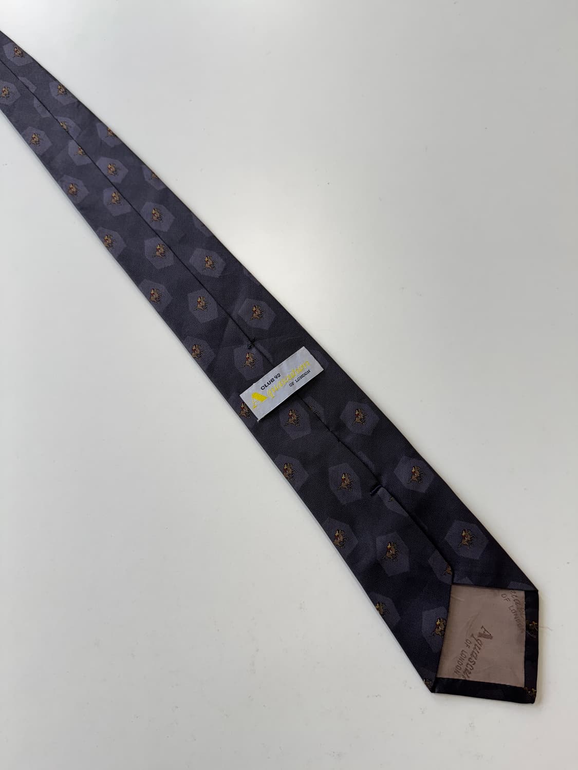 아쿠아스큐텀(Aquascutum) 실크 넥타이 7.7cm 상품이미지3