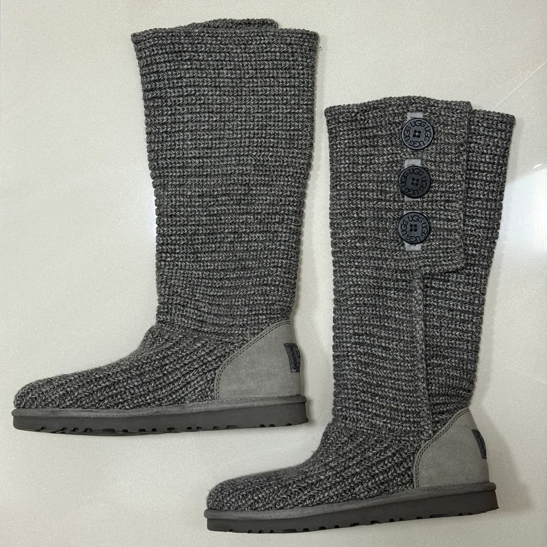 어그 카디 니트부츠 그레이 230 상품이미지3