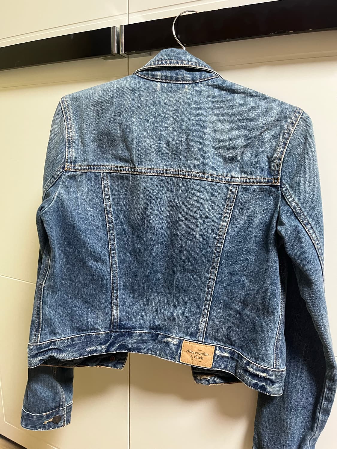 아베크롬비 크롭 청자켓 상품이미지4