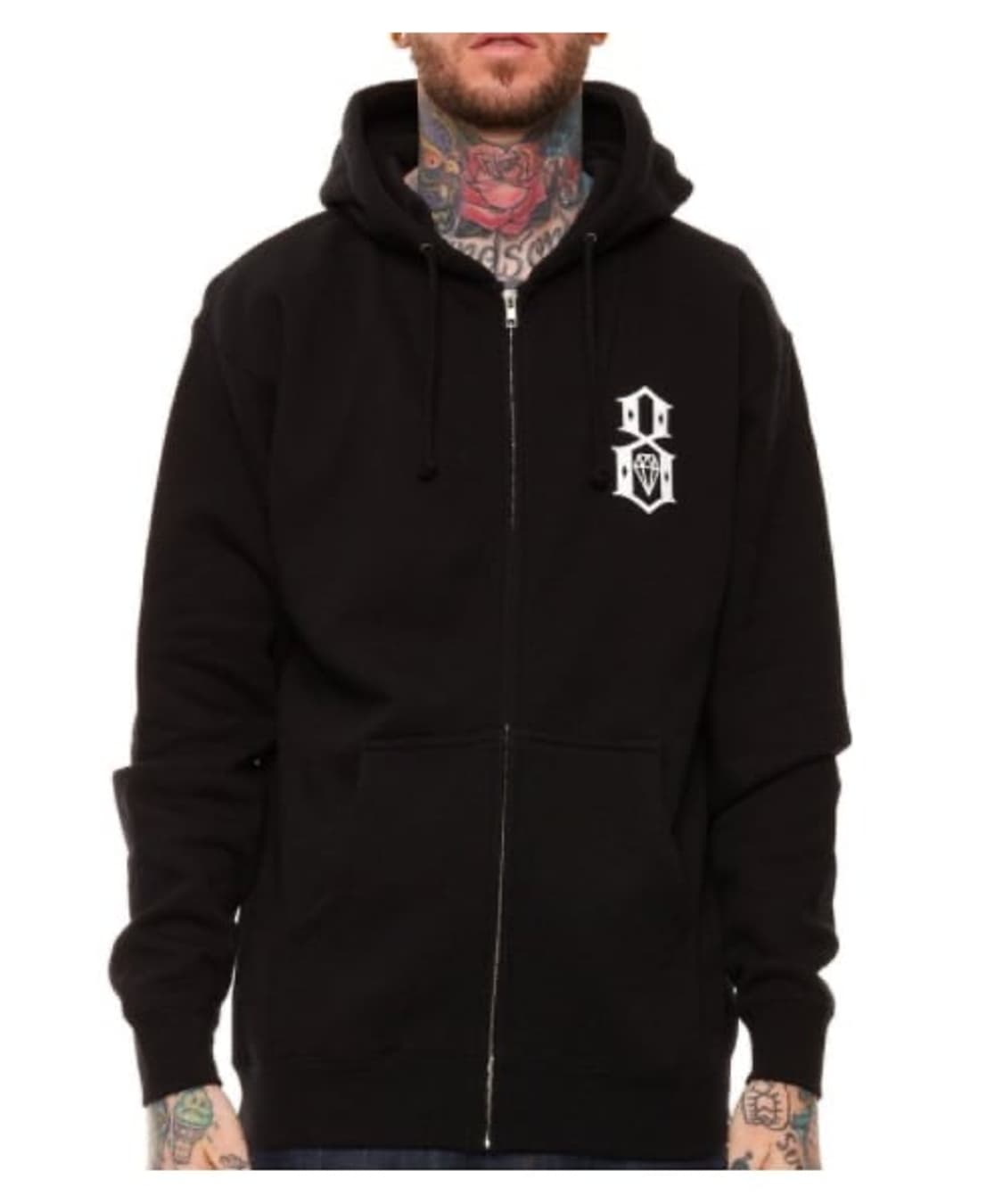 빈티지 레벨8 REBEL8 시그니처 로고 후드 집업 M 상품이미지8