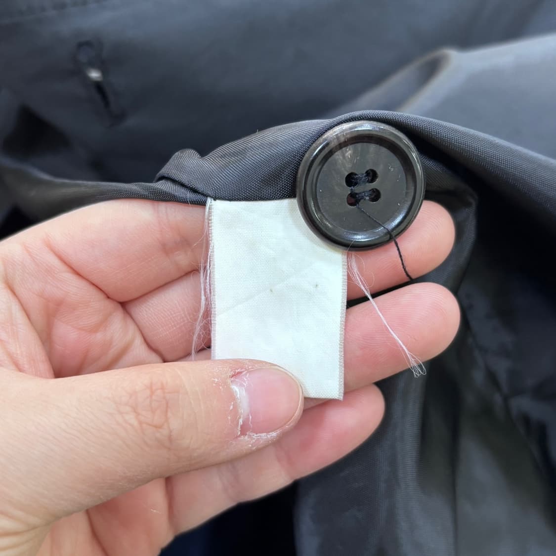 실측확인 한섬시스템 트렌치코트 0407E1 상품이미지4